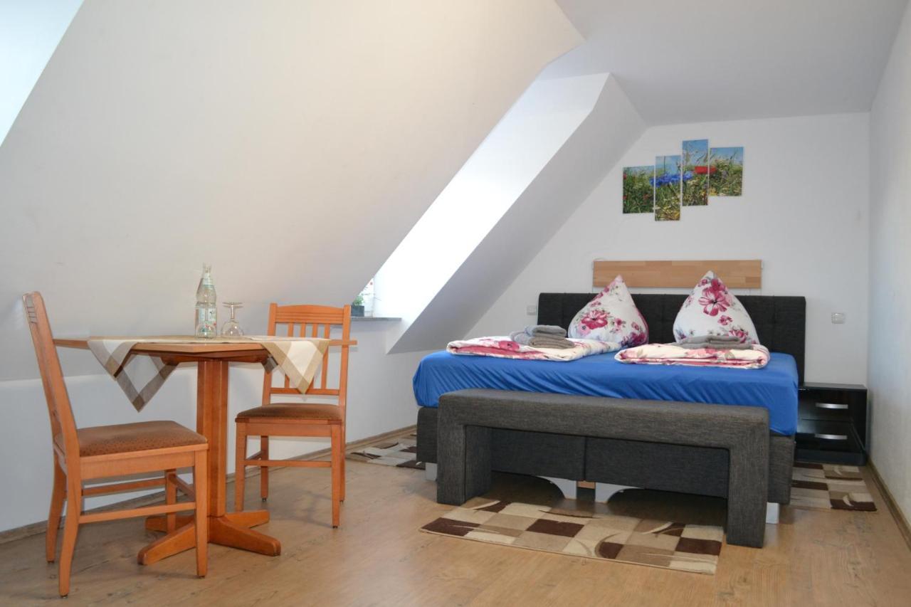 Pension-Gaestehaus Oberscheven Leipziger Neuseenland Kitzscher Buitenkant foto